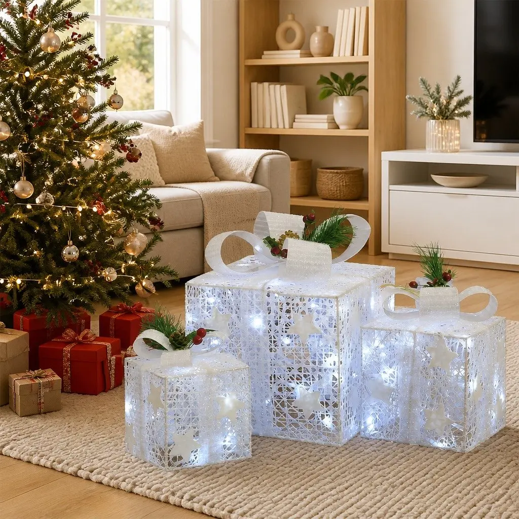 Christmas Gift Boxes for Indoor and Outdoor Use