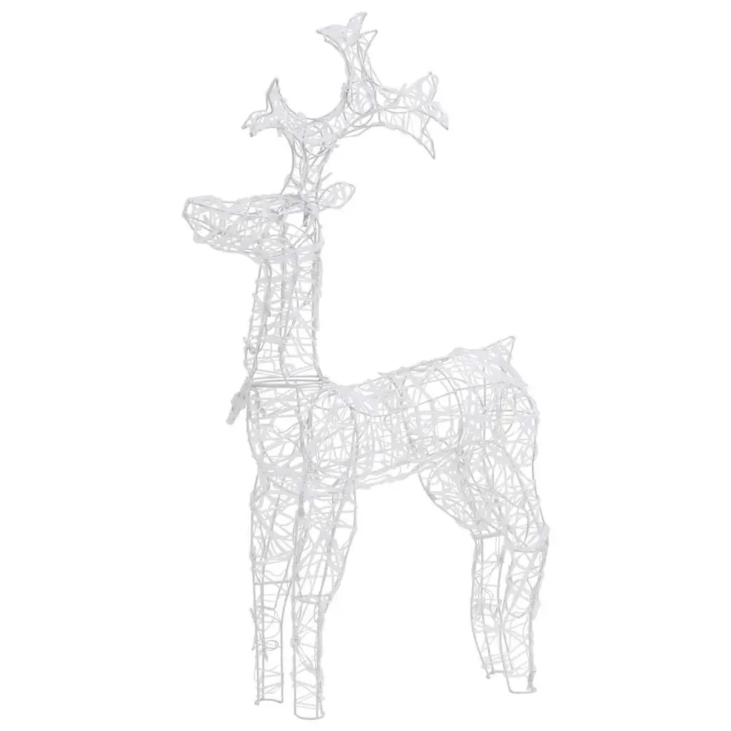 Outdoor Reindeer Christmas Decoration with LED Lights