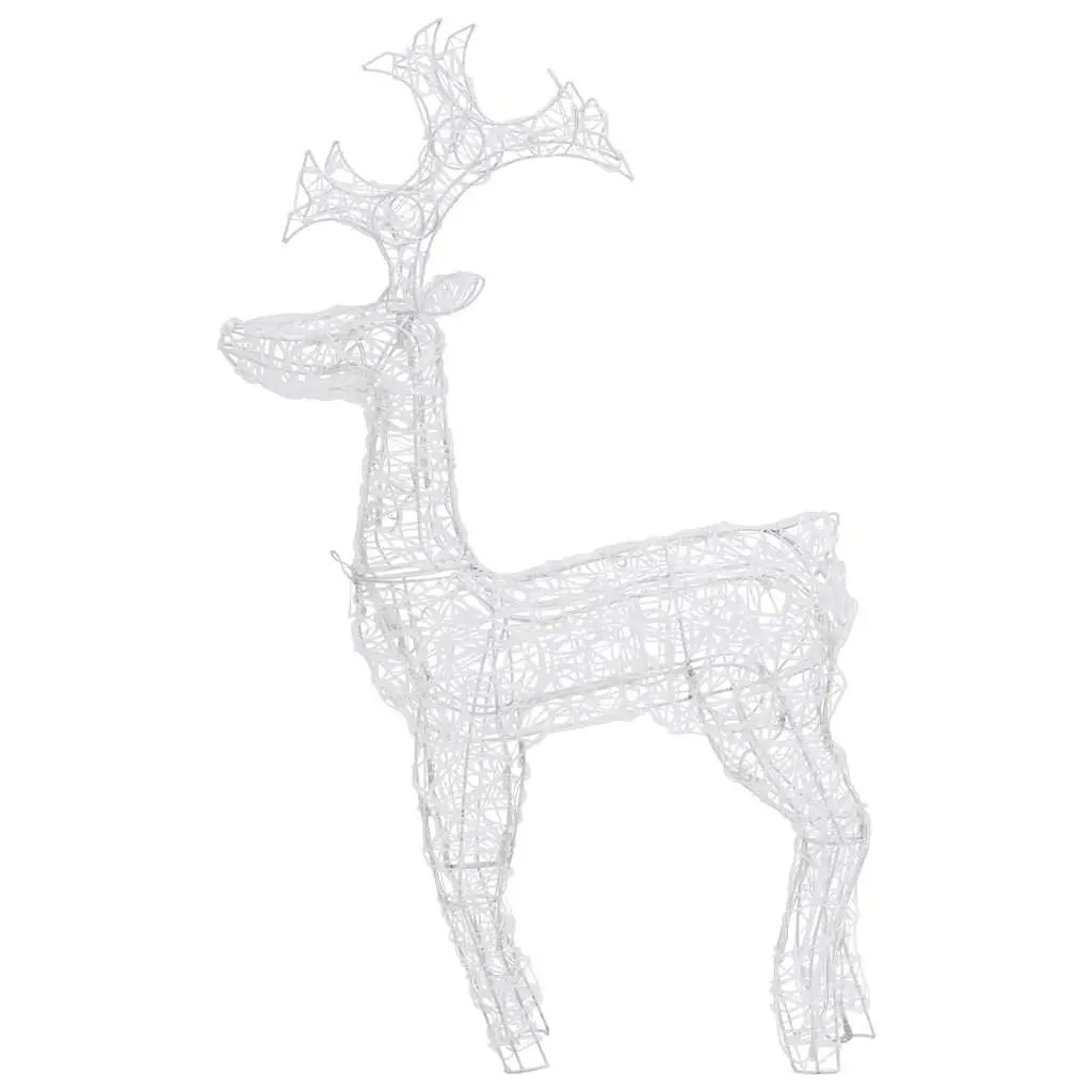 Outdoor Reindeer Christmas Decoration with LED Lights
