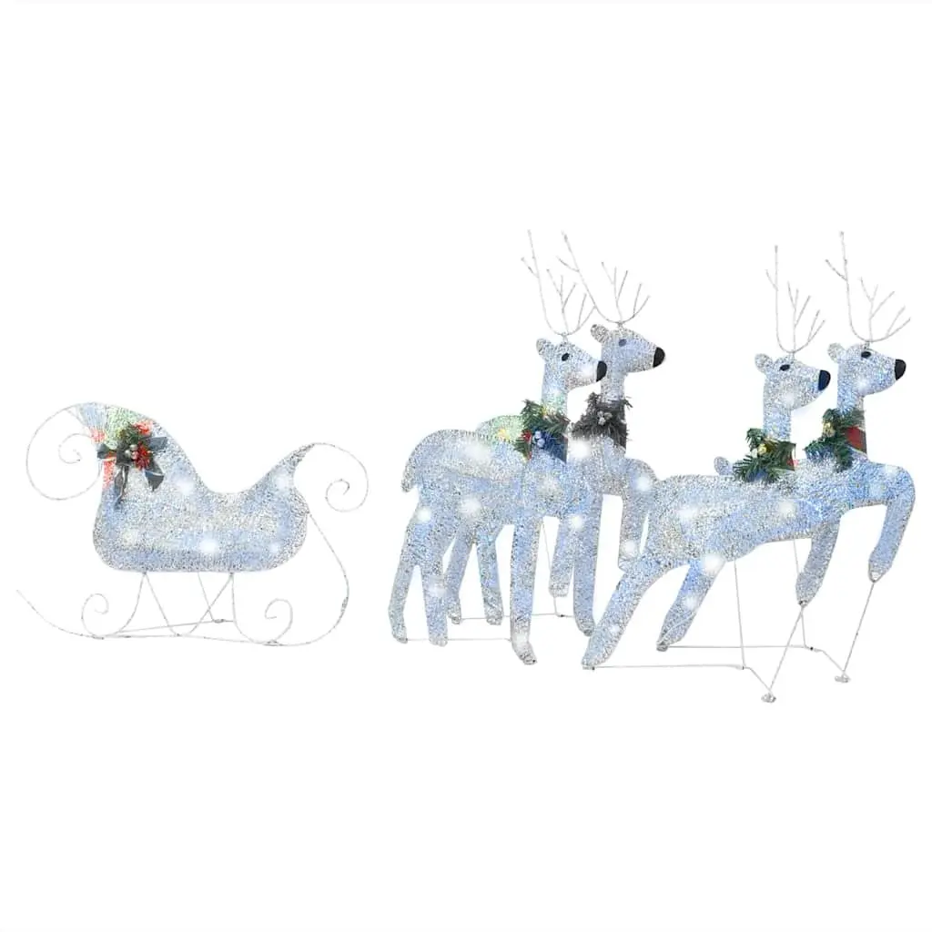 Reindeer Sleigh Decoration for Holiday Use