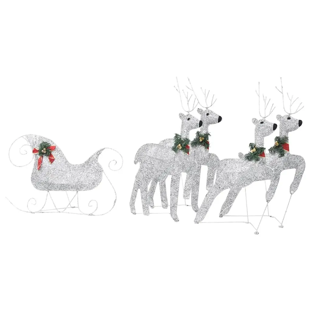 Reindeer Sleigh Decoration for Holiday Use