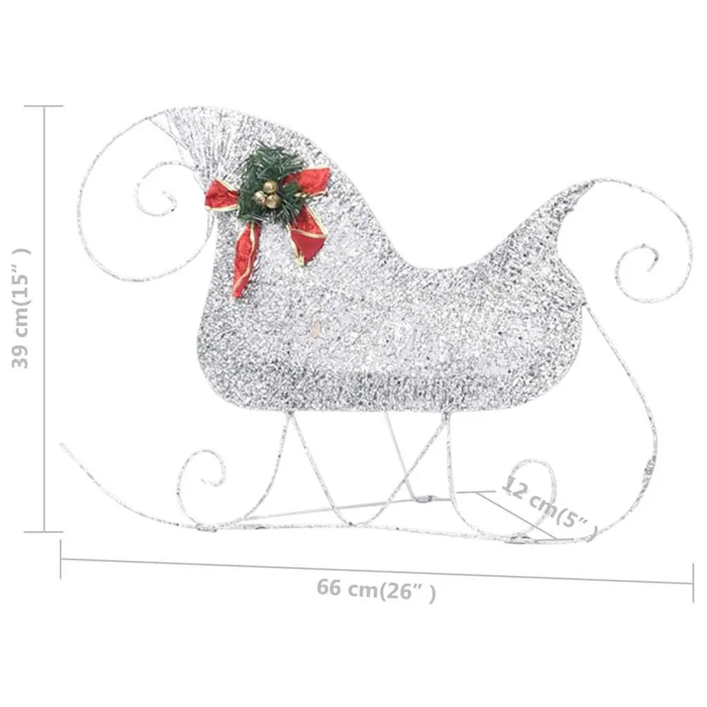 Reindeer Sleigh Decoration for Holiday Use