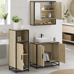 Functional 3-Piece Bathroom Furniture for Everyday Use