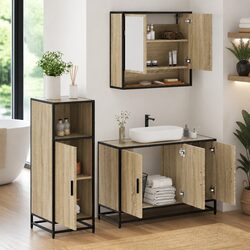 Versatile 3-Piece Bathroom Furniture for Everyday Use
