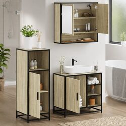 Practical 3-Piece Bathroom Furniture Set for Everyday Use