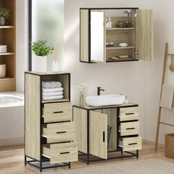 Practical 3 Piece Vanity Cabinet Set for Your Bathroom