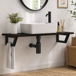 Versatile Floating Shelf for Bathroom Essentials