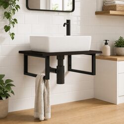 Versatile Wall Mounted Basin Shelf for Everyday Use