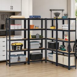 Practical 5-Layer Shelves for Garages and Storage Areas