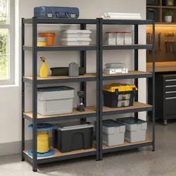 Practical 5-Layer Shelving for Home and Office Use