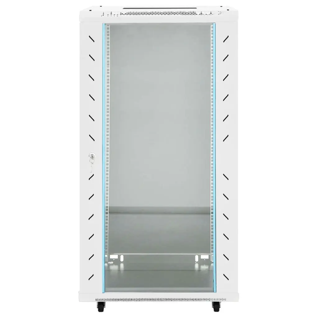 22U Network Cabinet Rack Mount Server Storage Grey Cold Rolled Steel 19 Inch Professional Equipment Organizer
