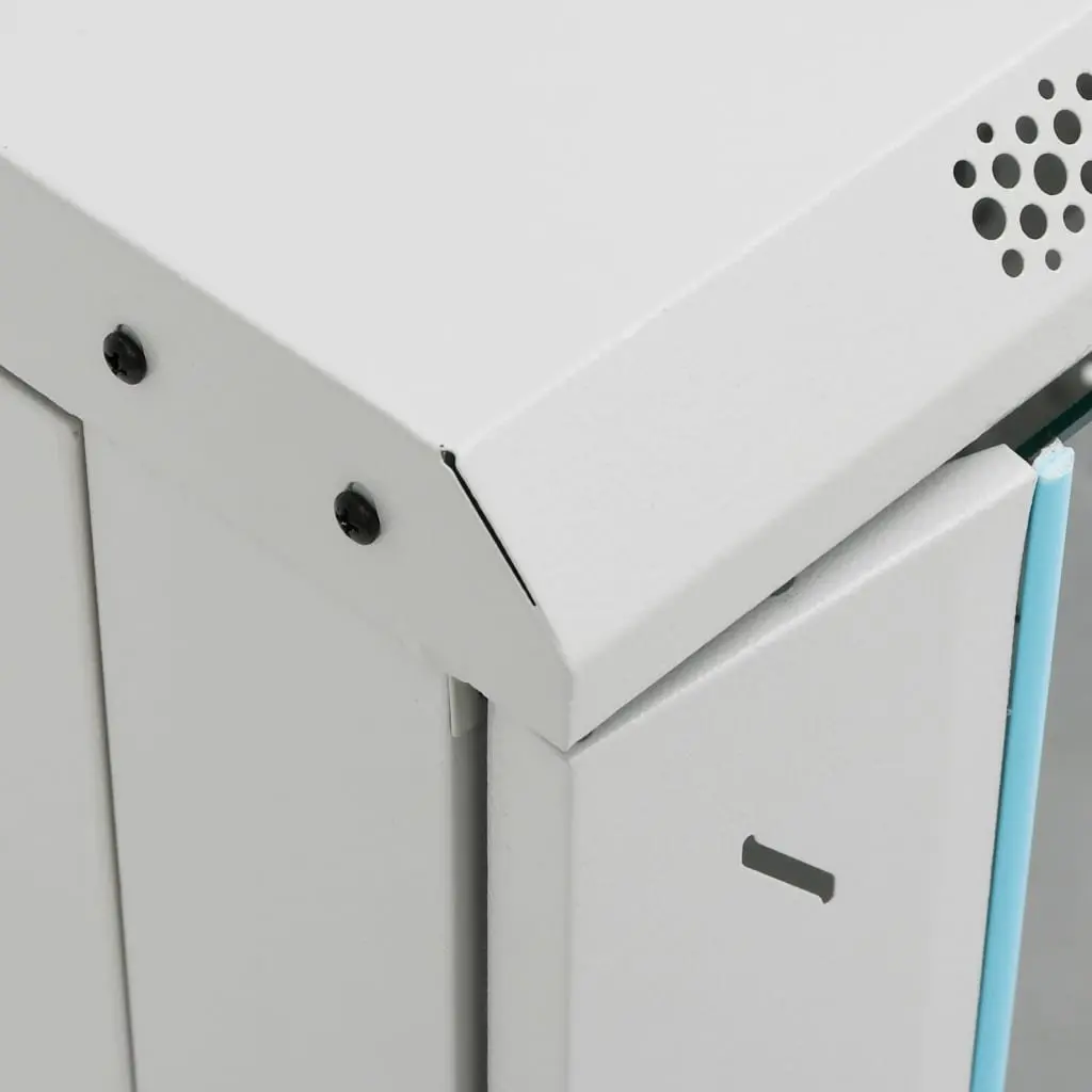 22U Network Cabinet Rack Mount Server Storage Grey Cold Rolled Steel 19 Inch Professional Equipment Organizer