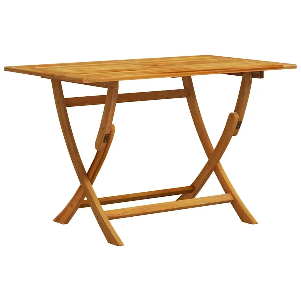 5 Piece Outdoor Dining Set Eucalyptus Wood Foldable Brown