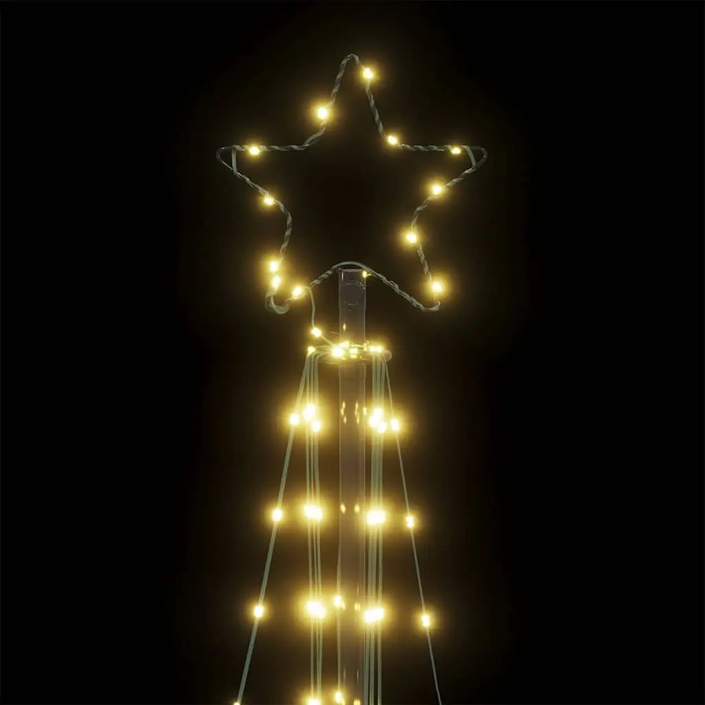 LED Christmas Tree 182cm Warm White 363 Lights 8 Effects Indoor Outdoor