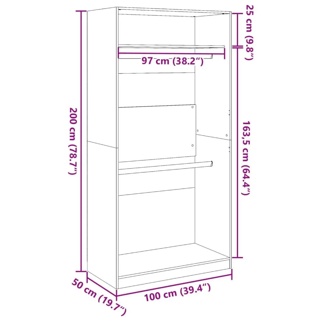 Wardrobe Cupboard for Compact Spaces