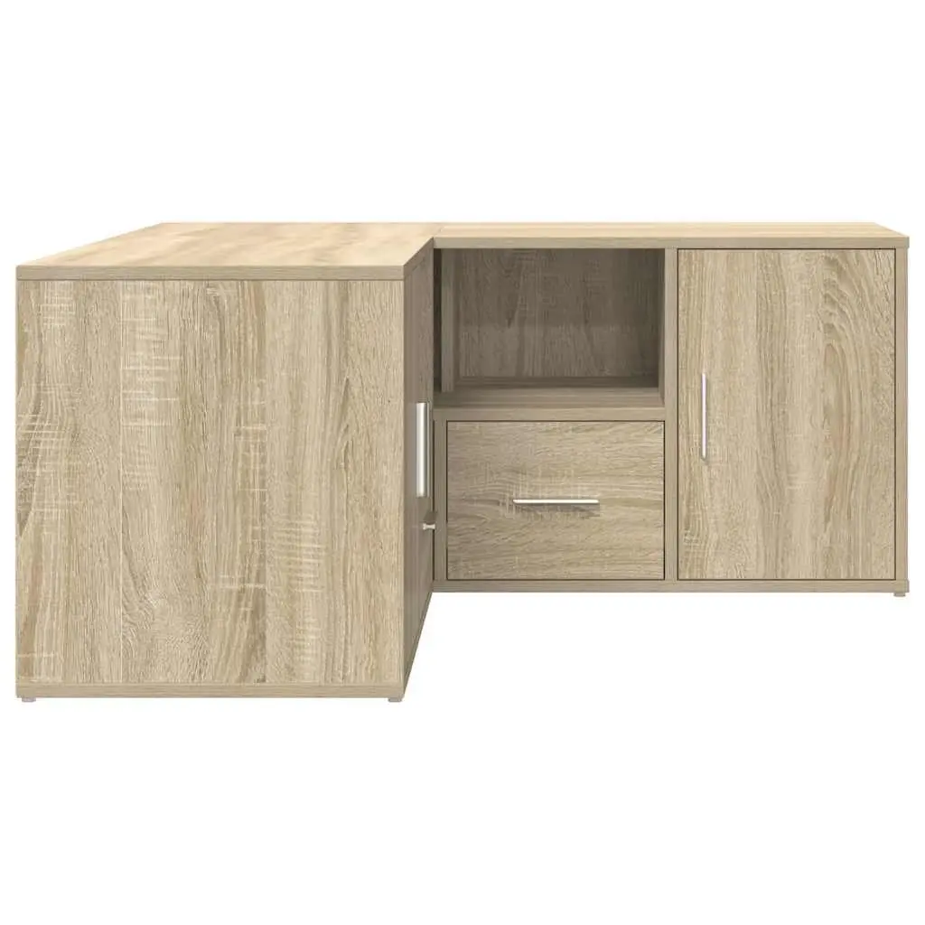 Corner Cabinet Engineered Wood Brown 160x40x45cm Storage Shelf Display Unit
