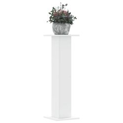 Practical White Plant Stands for Your Home - 2 pcs 30x30x95 cm
