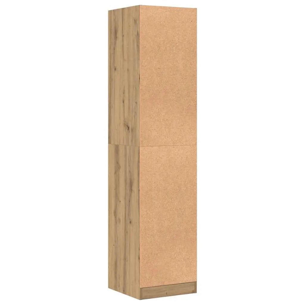 Apothecary Cabinet Engineered Wood Tall Brown Storage Organizer