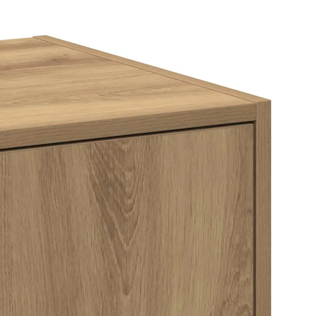 Apothecary Cabinet Engineered Wood Tall Brown Storage Organizer