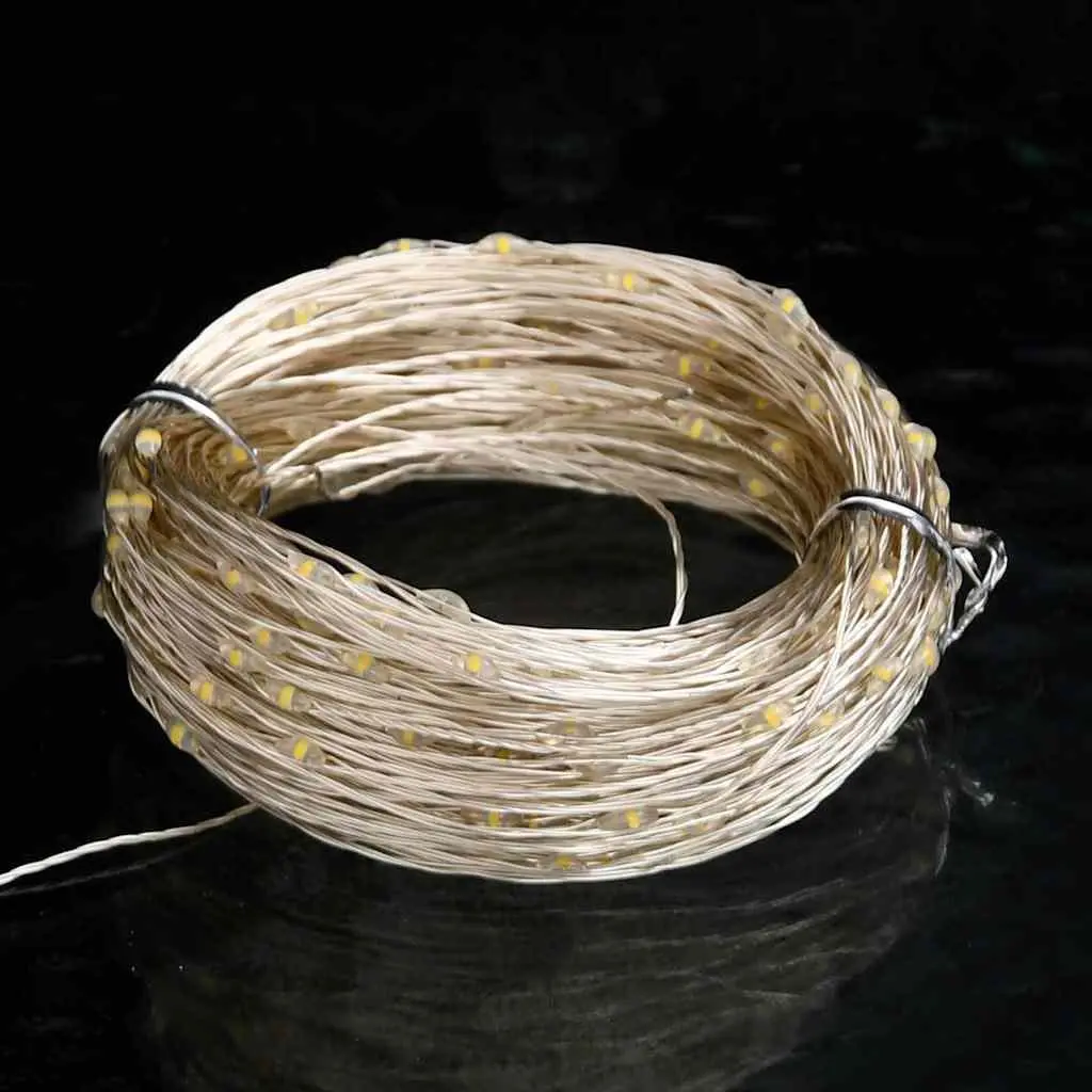 LED String Lights 150 Warm White LEDs 15m Christmas Party Wedding Holiday Decor