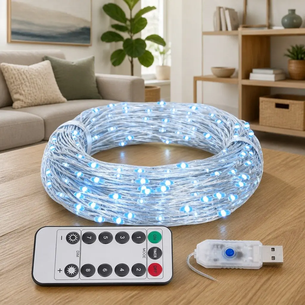 LED String Lights for Christmas and Parties—150 LEDs