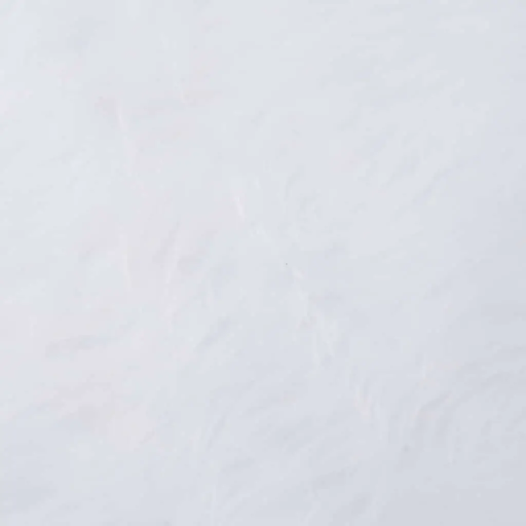 150cm White Faux Fur Tree Skirt for Holiday Use