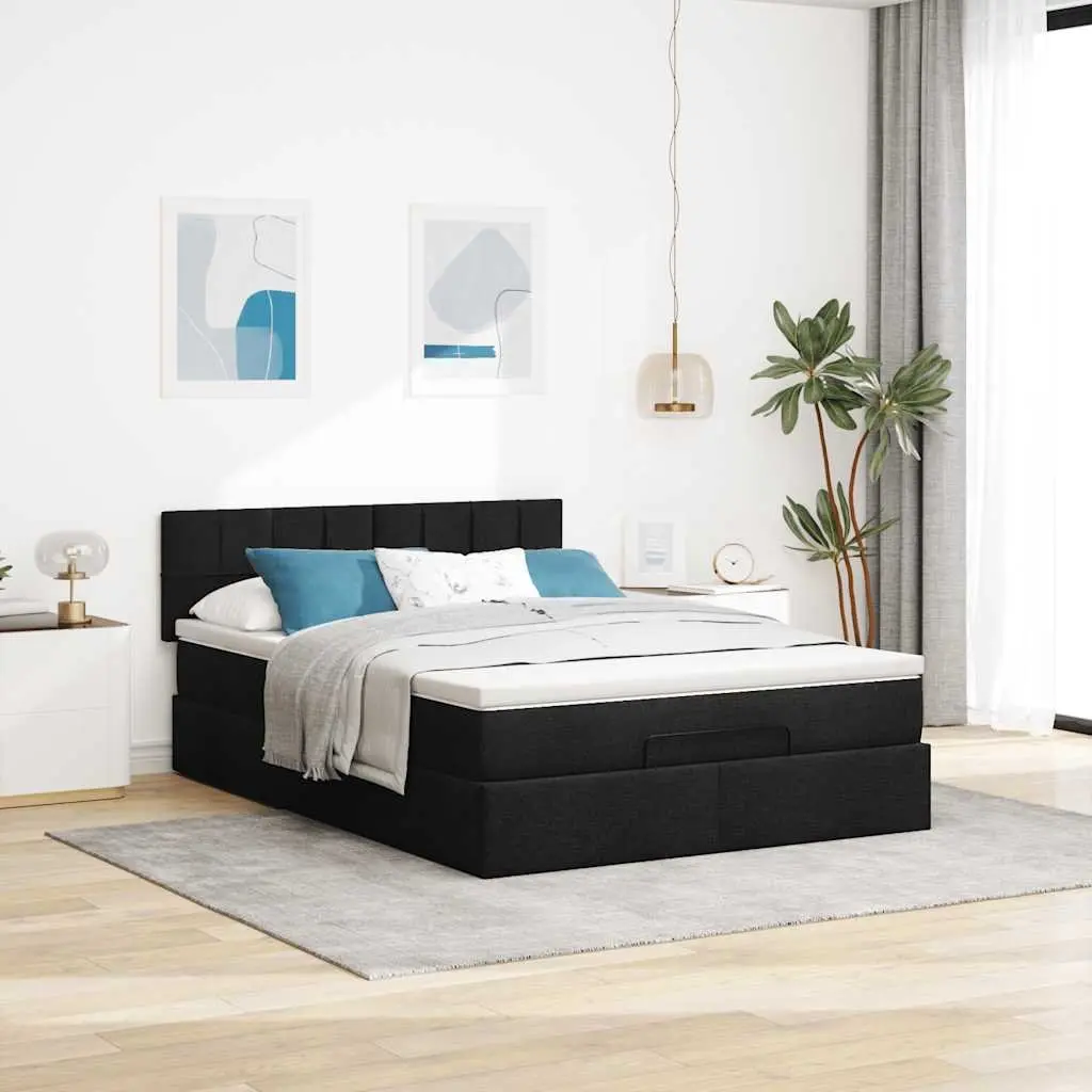 Ottoman Bed with Storage and Pocket Spring Mattress