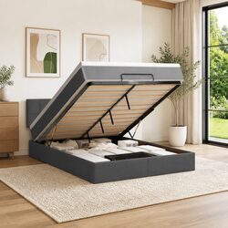 Practical Ottoman Bed with Pocket Spring Mattress
