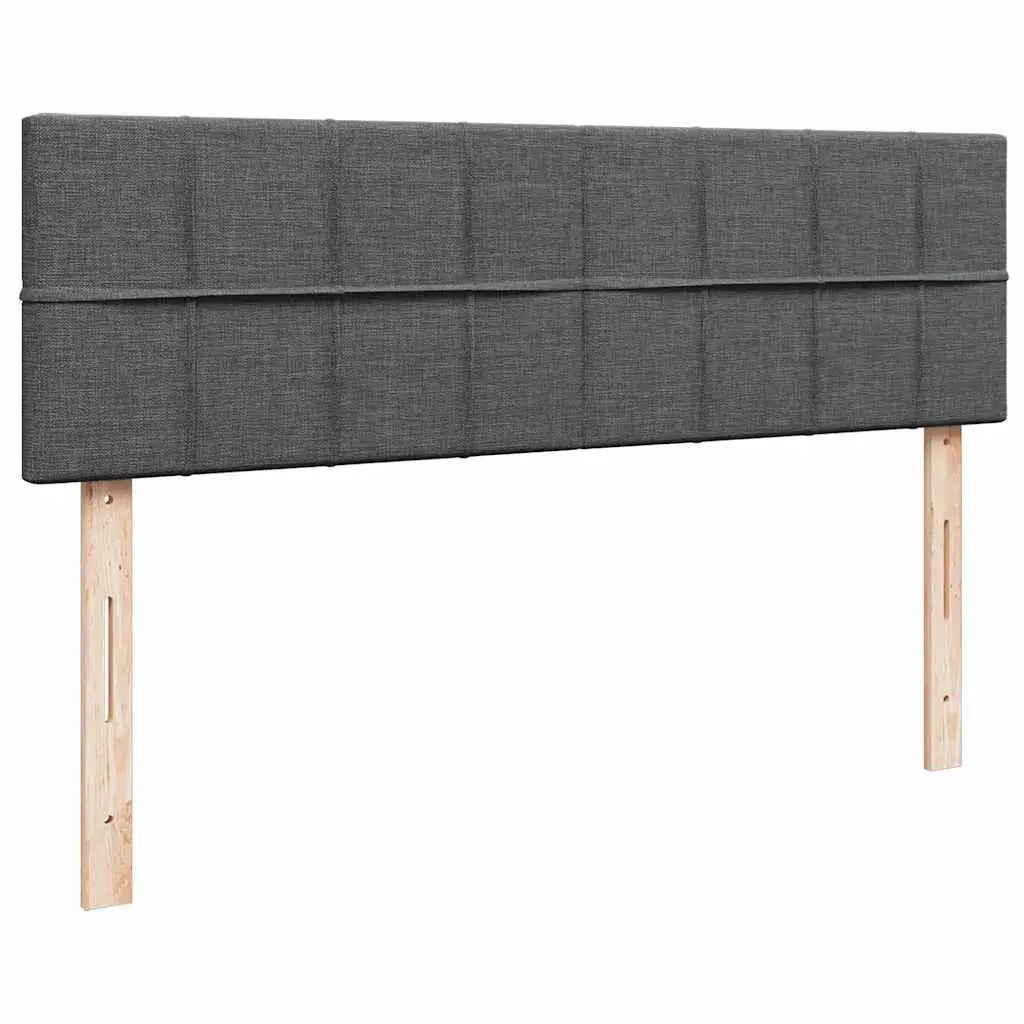 Ottoman Bed Queen Size Pocket Spring Mattress Storage Grey Fabric