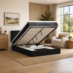 Versatile Ottoman Bed with Storage for Daily Use