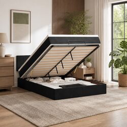 Versatile Ottoman Bed with Pocket Spring Mattress for Your Home