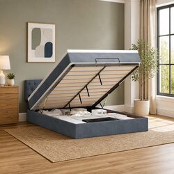 Functional Queen Ottoman Bed with Ample Storage Space