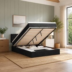 Functional Queen Ottoman Bed Ideal for Any Bedroom