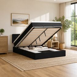 Functional Double Ottoman Bed for Modern Living