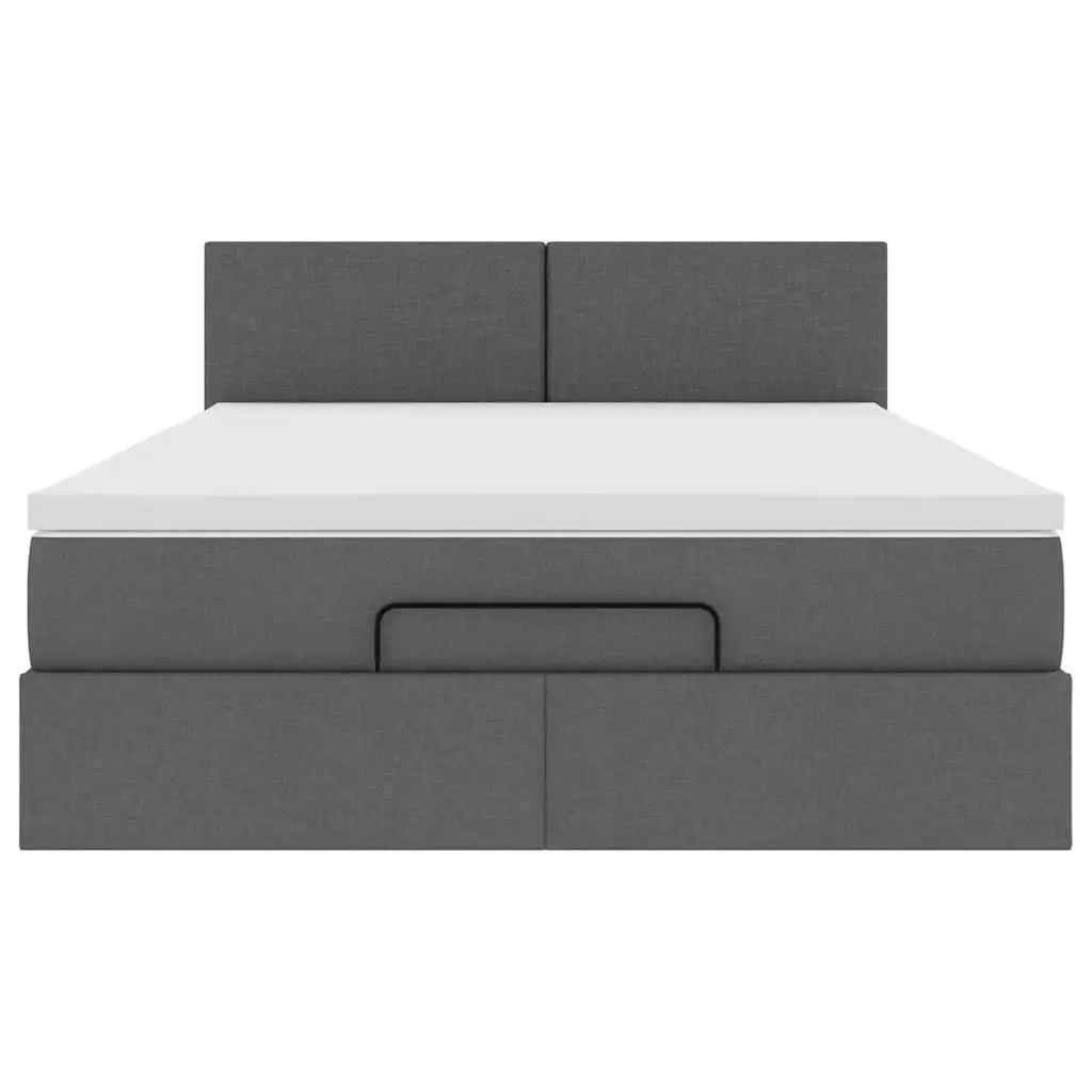 Ottoman Bed with Storage and LED Lighting