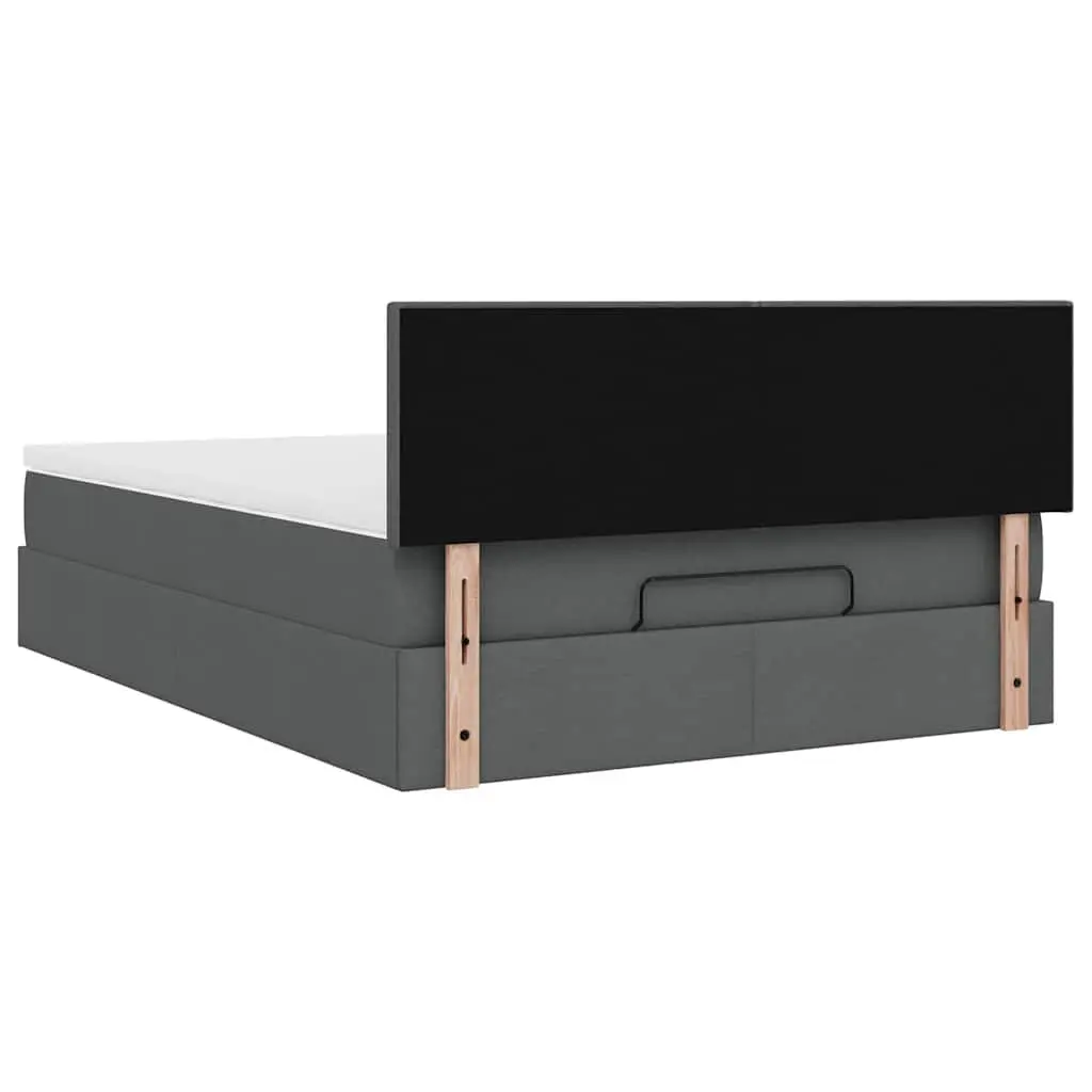 Ottoman Bed with Storage and LED Lighting