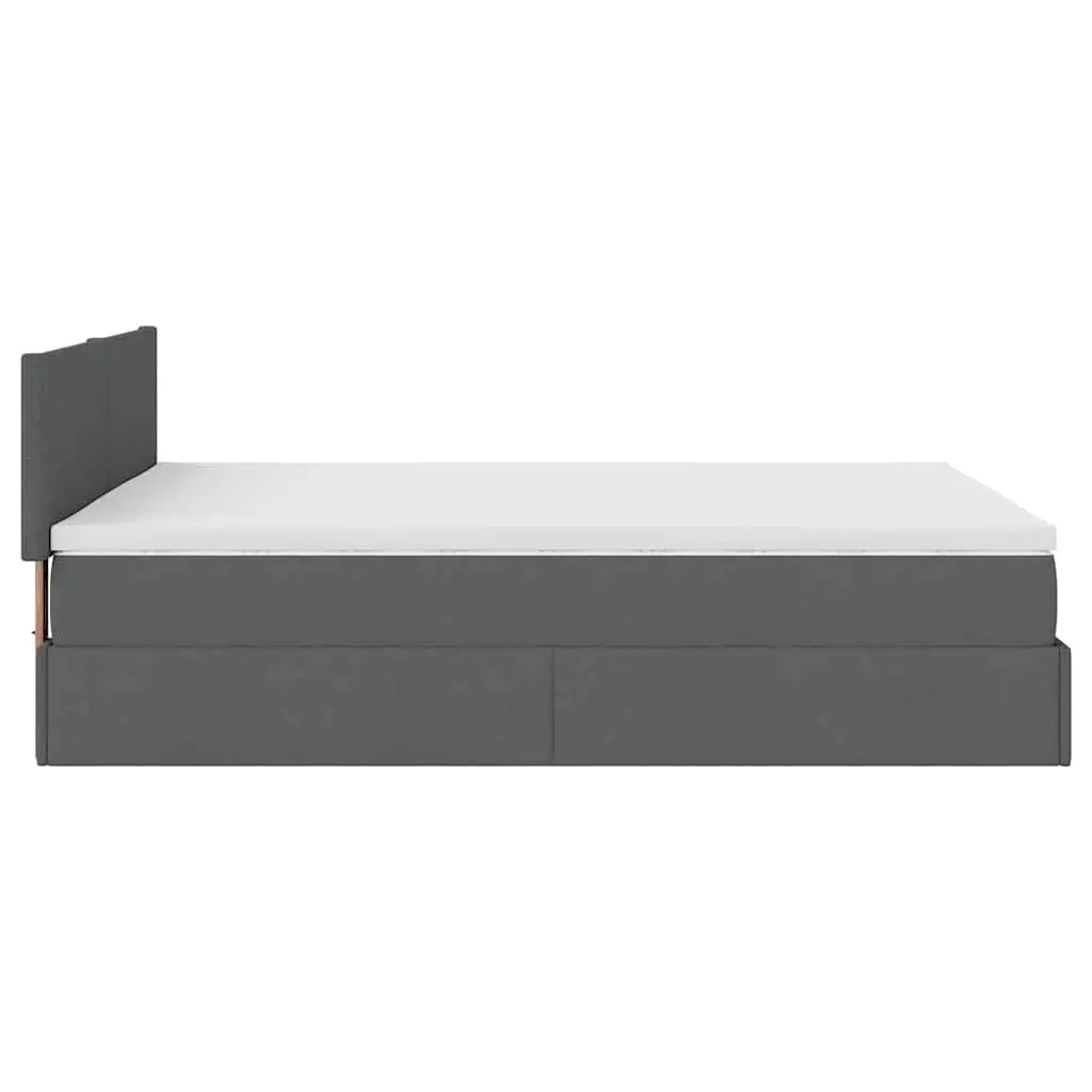 Ottoman Bed with Storage and LED Lighting