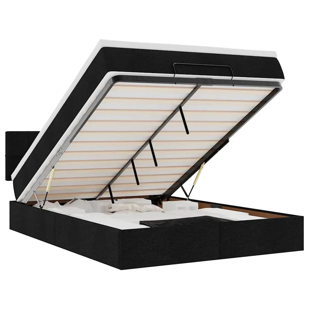 Double Ottoman Bed with Storage