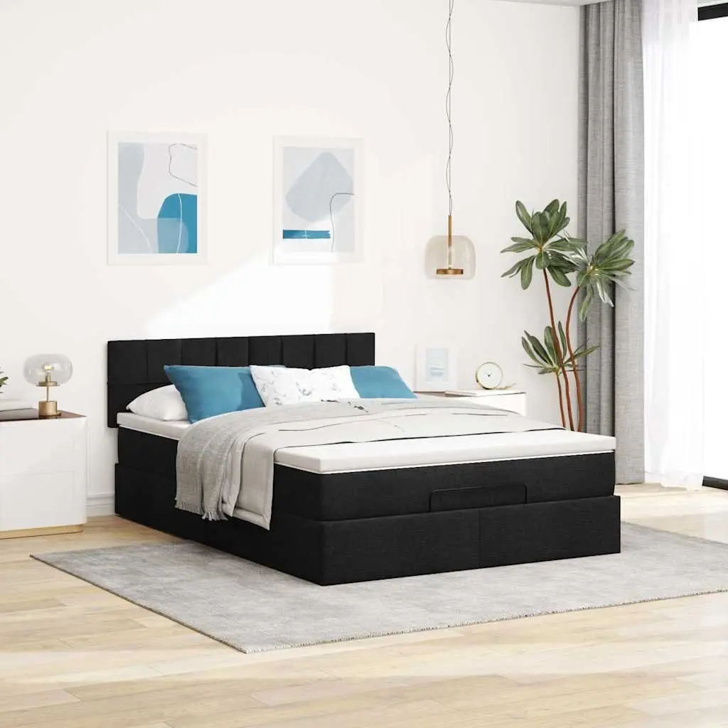 Double Ottoman Bed with Storage