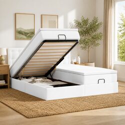 Practical Ottoman Bed King Single for Daily Use
