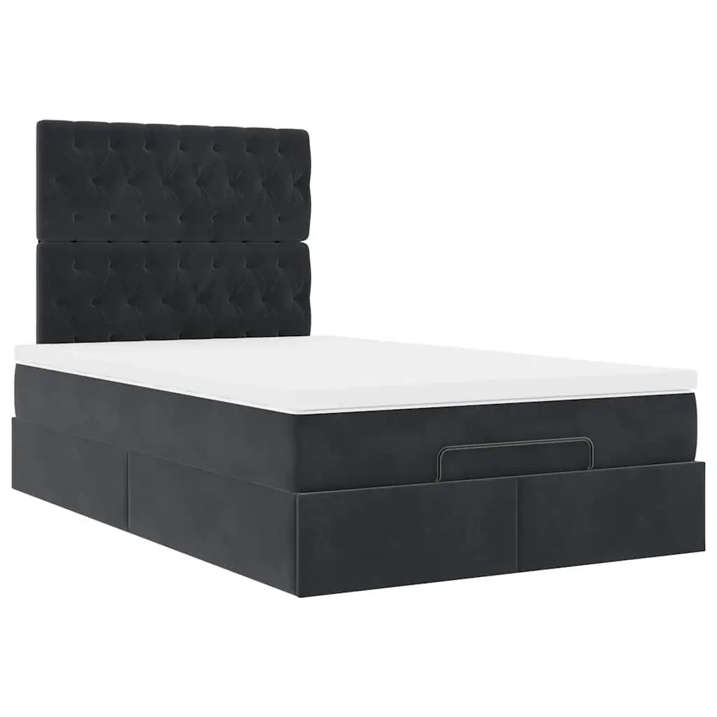 King Single Ottoman Bed with Lift-Up Storage
