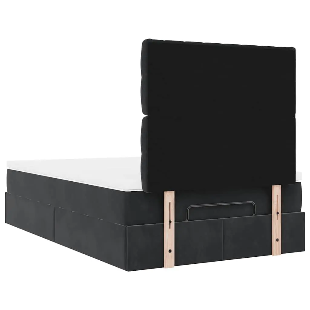 King Single Ottoman Bed with Lift-Up Storage