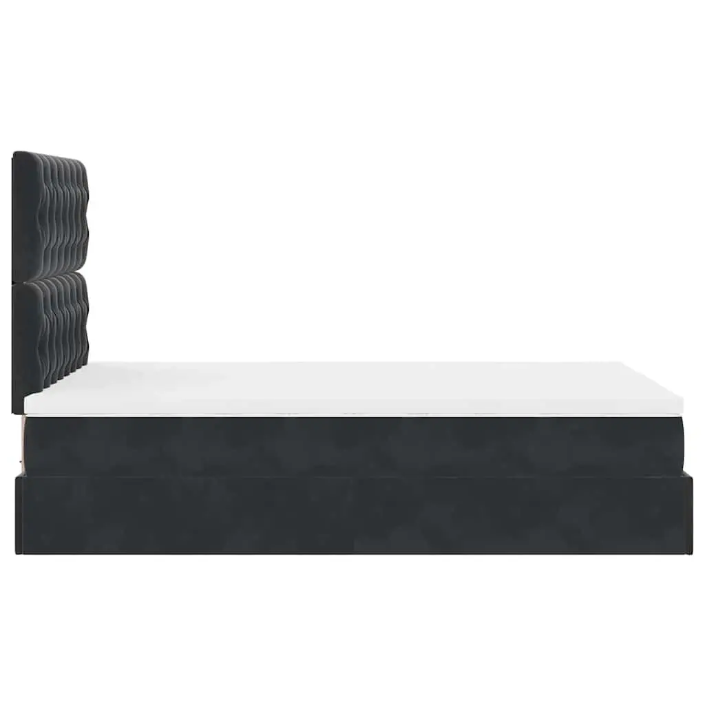King Single Ottoman Bed with Lift-Up Storage