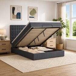 Functional Ottoman Bed with Mattresses for Your Home