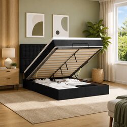 Practical Ottoman Bed with Storage for Modern Homes