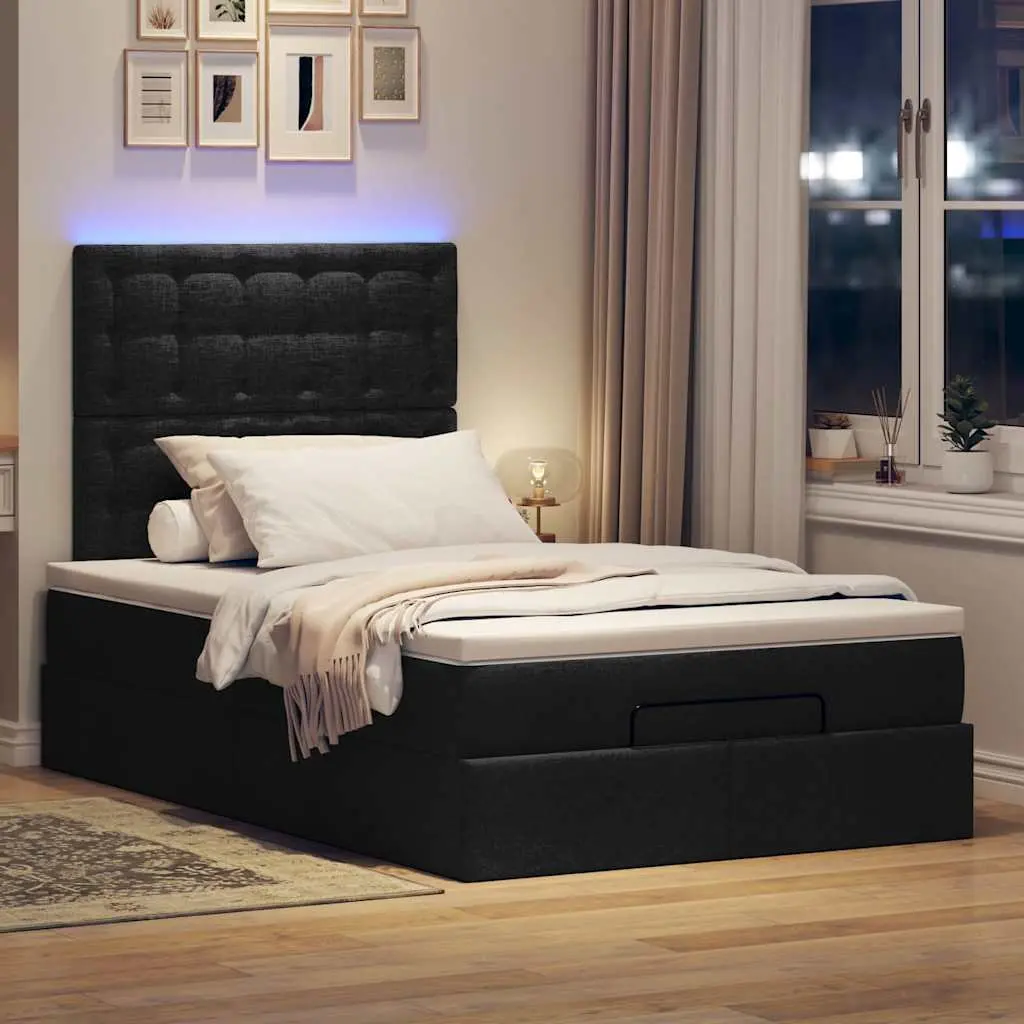 King Single Ottoman Bed with Storage Options