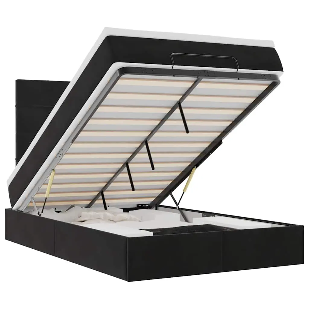 King Single Ottoman Bed for Storage and Comfort