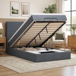 Functional King Single Ottoman Bed for Everyday Use