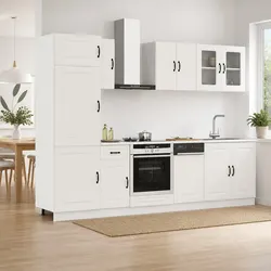 8 Piece Kitchen Cabinet Set for Practical Storage Solutions