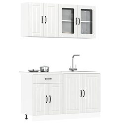 Versatile 4 Piece Kitchen Cabinet Set for Everyday Use
